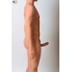 L'homme viril - Love doll DS DOLL en silicone Platine - 170cm - Herman