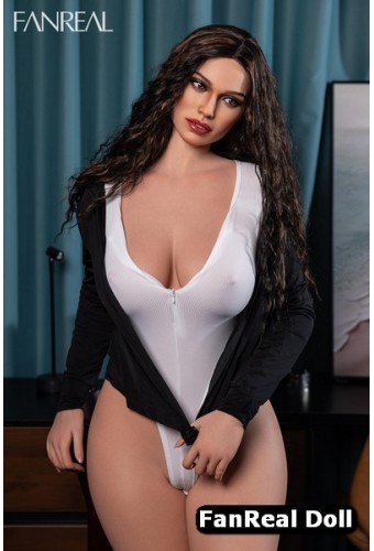FanRealDoll SexDoll Bronzée Real Skin - Kelly version 3 - 170cm G-CUP 