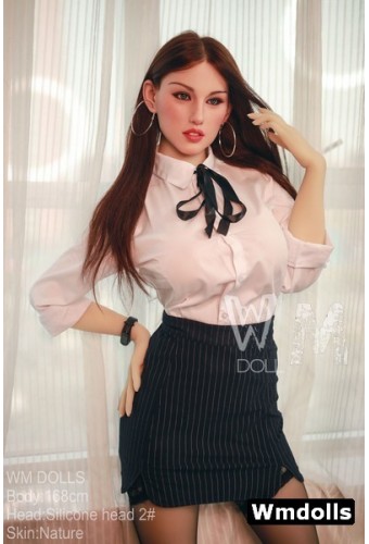 Poupée WM moulée avec visage en Silicone - Steffie - 168cm E-CUP 