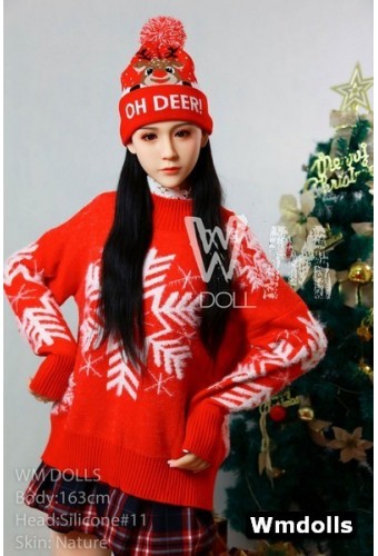 WM Sex Doll Tête en silicone 11 - 163cm C-CUP 