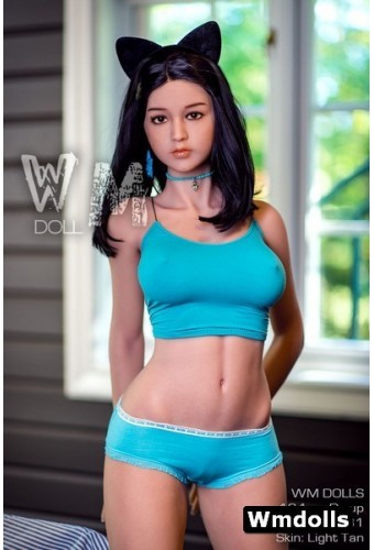 Wmdoll mignonne en shorty turquoise - Yvy - 164cm 