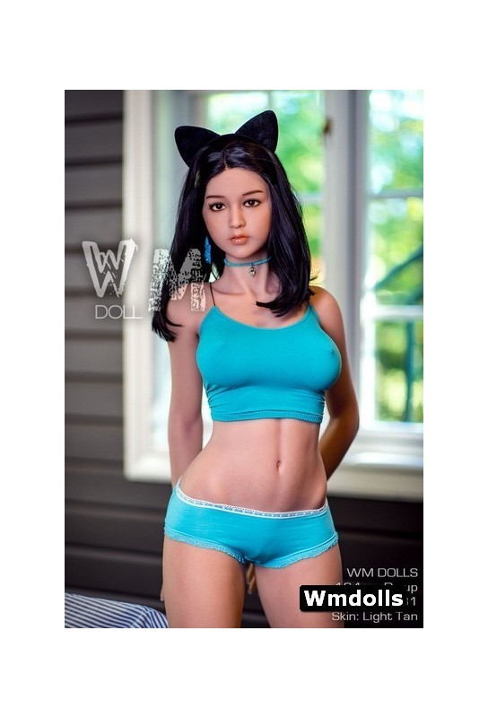 Wmdoll mignonne en shorty turquoise - Yvy - 164cm 