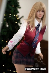 Doll réaliste FunWest en TPE - Alice version 2 - 159cm A-CUP 