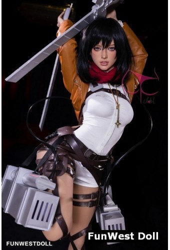 Poupée sex FunWest en TPE - Chloe - 159cm A-CUP 