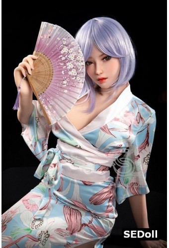Anime Doll Fantasy aux cheveux violets - Murasaki - 165cm F-CUP 
