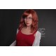 Doll rousse à lunettes - Bonnie - 166cm C-CUP 
