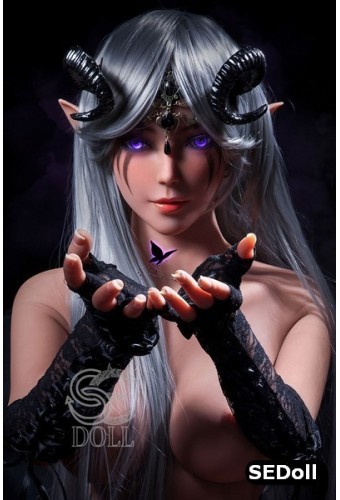 EN STOCK - Elfe SEDoll en S-TPE - Samantha - 150cm E-CUP 